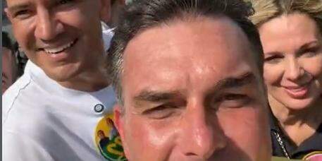 Candidato a presidente pelo PL participou de motociata neste sábado