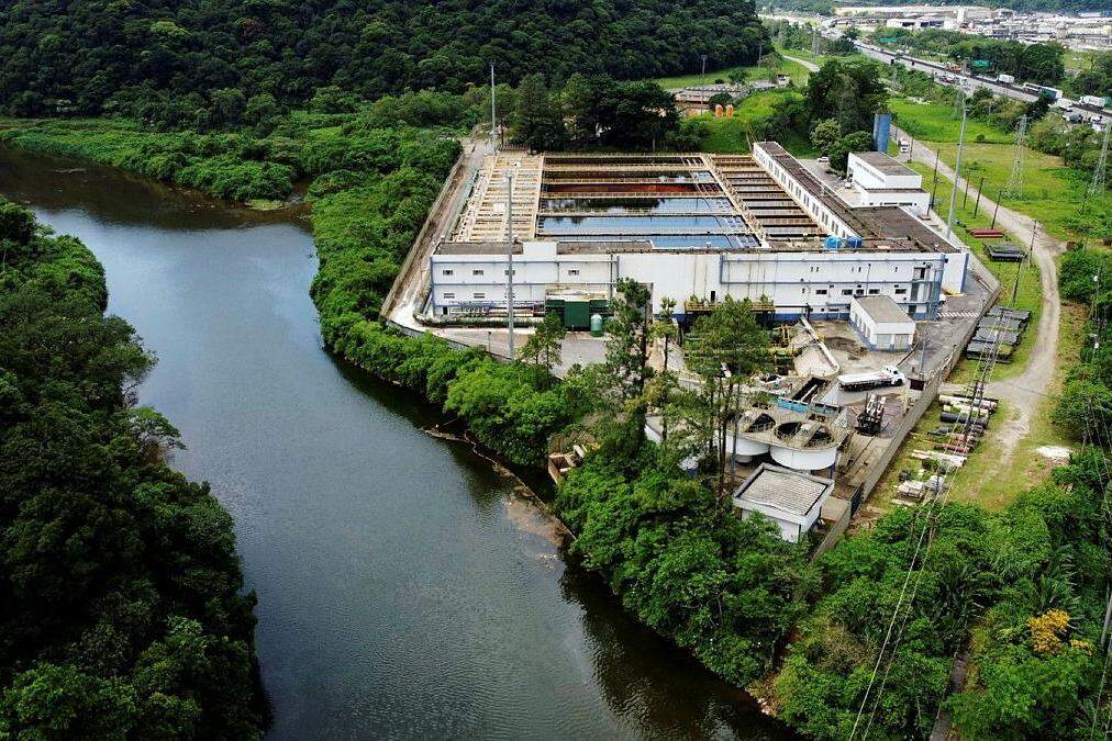 Furto de cabos em estação de tratamento de água afeta abastecimento em quatro cidades da Baixada Santista