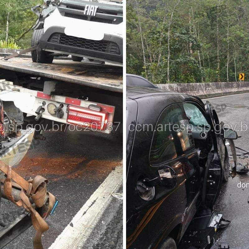Acidente aconteceu neste domingo (30), na altura do km 91,5