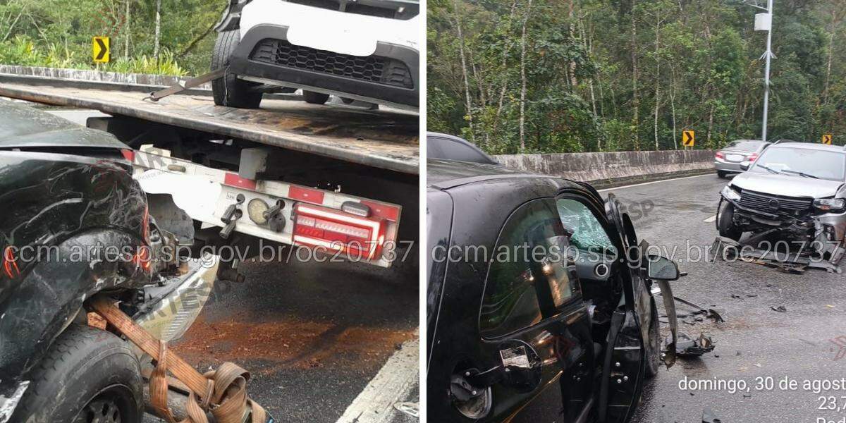 Acidente aconteceu neste domingo (30), na altura do km 91,5