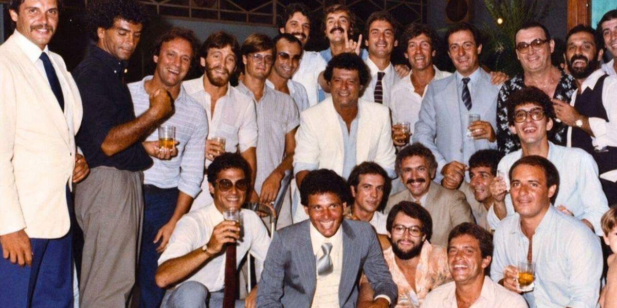 Turma do Canal 3 se reúne no casamento de Heraldo e Gisele, em 12 de janeiro de 1983