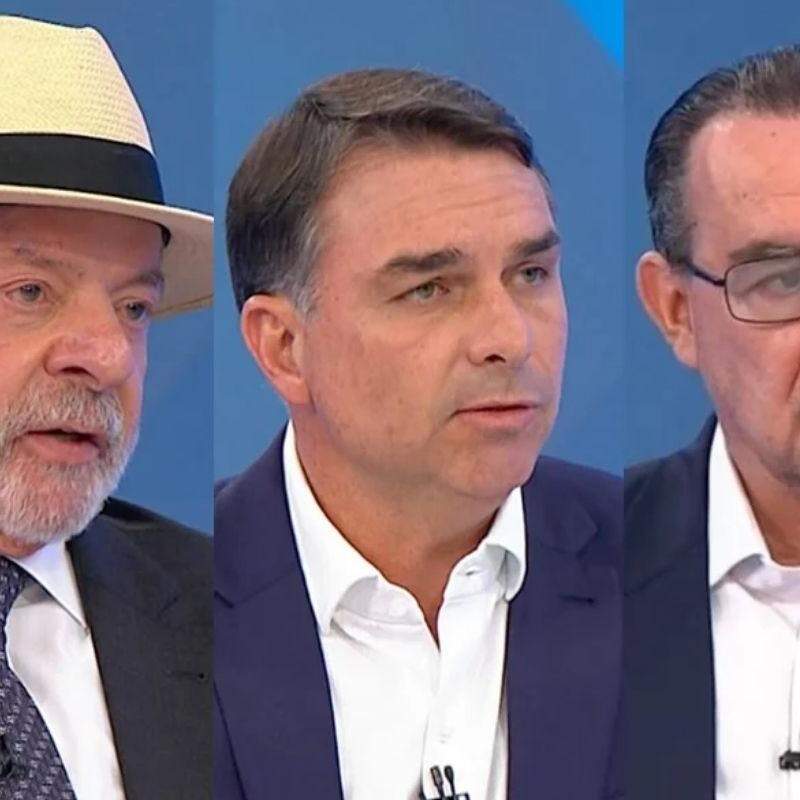 Real Time Big Data: Lula tem 38% dos votos totais no 1º turno; Flávio marca 30% e Cury, 11%