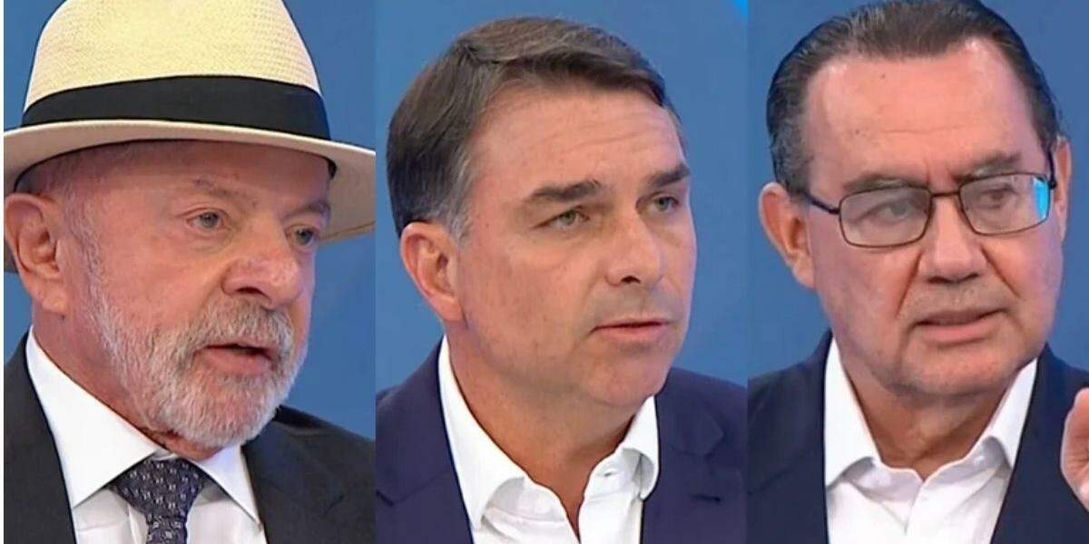 Real Time Big Data: Lula tem 38% dos votos totais no 1º turno; Flávio marca 30% e Cury, 11%
