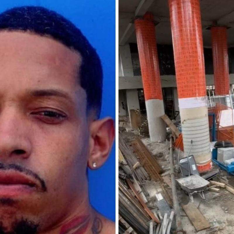 Bruno morreu após entrar em uma caixa d'água subterrânea de uma obra na Rua Silva Jardim