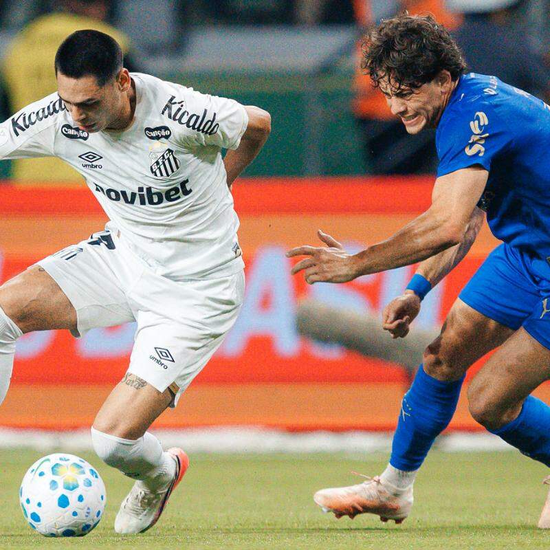No jogo de ida, o Santos perdeu por 3 a 0 para o Palmeiras; partida de volta acontece nesta quarta (2), na Vila Belmiro