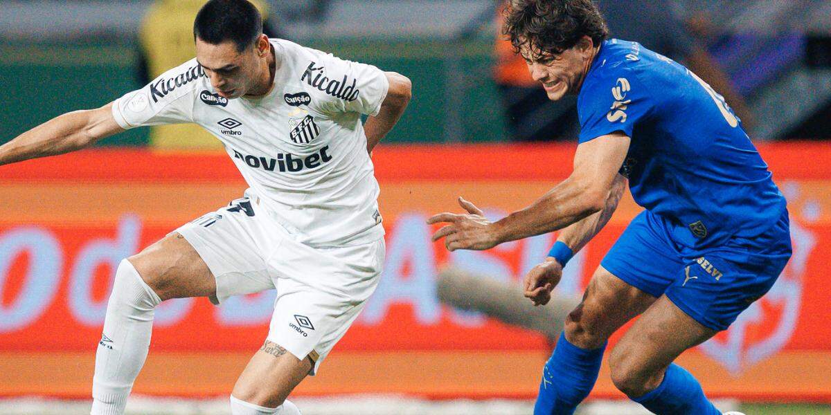 No jogo de ida, o Santos perdeu por 3 a 0 para o Palmeiras; partida de volta acontece nesta quarta (2), na Vila Belmiro