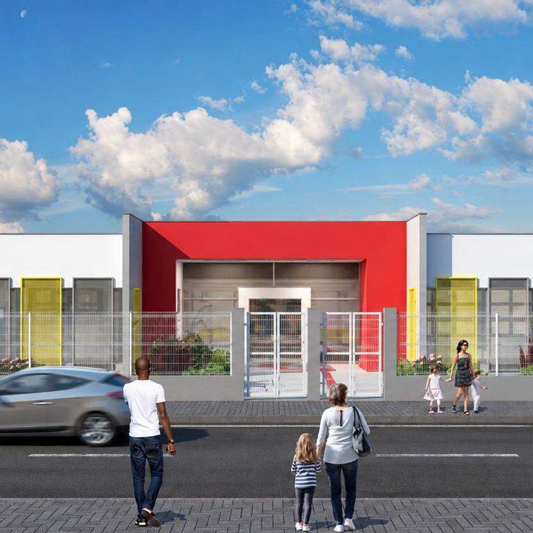 A nova creche em São Vicente seguirá o padrão de Escola de Educação Infantil Tipo 2