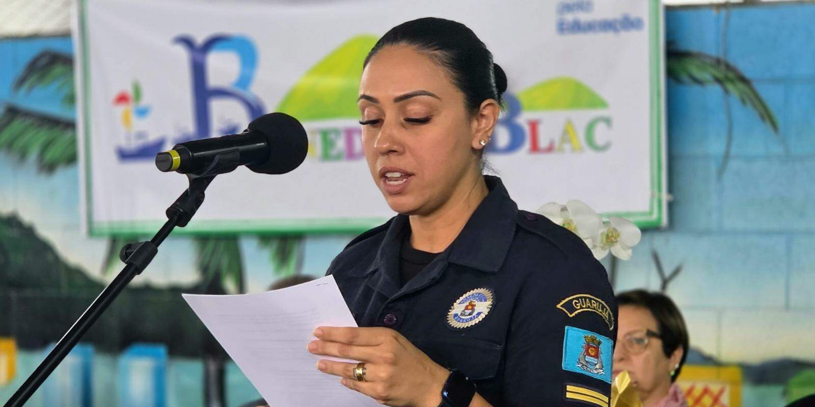 A iniciativa é coordenada pela Guarda Civil Municipal de Guarujá