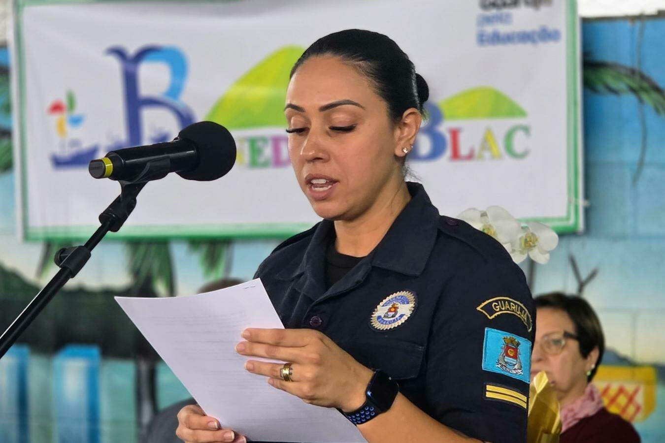 A iniciativa é coordenada pela Guarda Civil Municipal de Guarujá