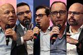 Da esquerda para a direita: Beto Mendes, Bruno Stupello, Henrique Araújo, Marcelo Schmitt e Rodrigo Casado