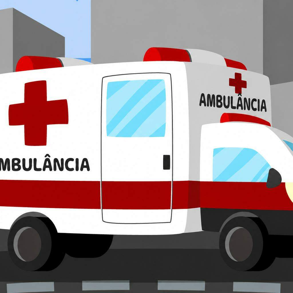 Eu e a ambulância