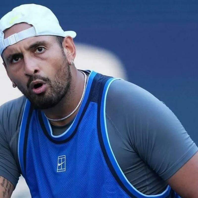 Kyrgios recebe suspensão de um mês depois de ser pego no antidoping por uso de cocaína