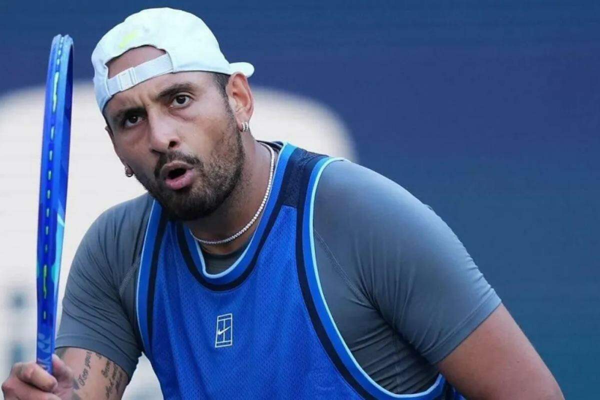 Kyrgios recebe suspensão de um mês depois de ser pego no antidoping por uso de cocaína