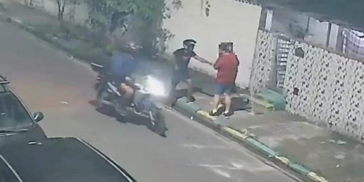 A família foi assaltada na noite de quarta-feira (2) em rua de Santos