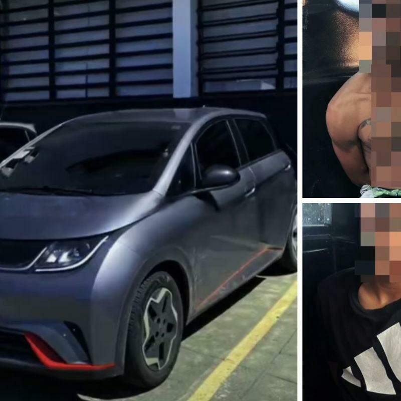 Veículo roubado foi recuperado após perseguição e cerco policial; um homem foi preso e um adolescente apreendido em Praia Grande
