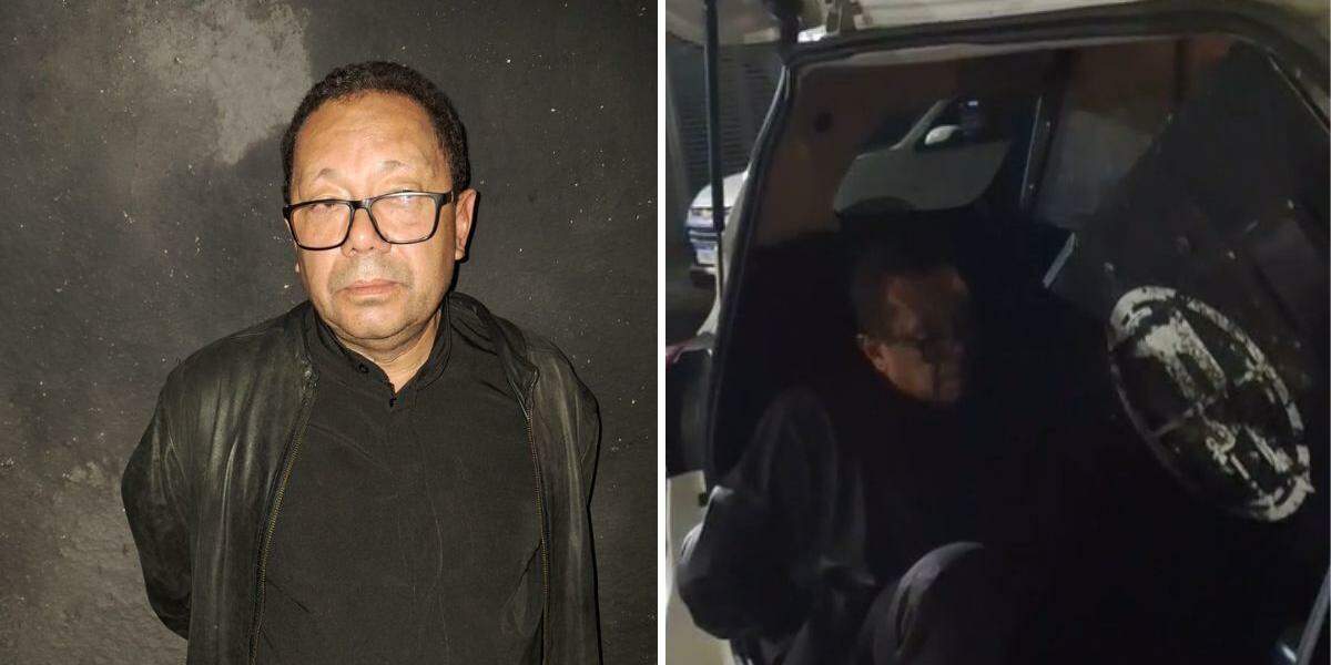O padre Jucelino de Oliveira, de 58 anos, foi preso em Praia Grande na noite desta sexta-feira (4)