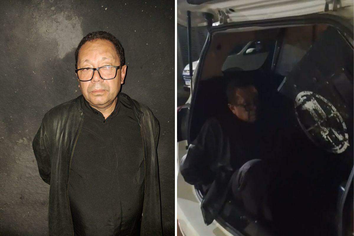 O padre Jucelino de Oliveira, de 58 anos, foi preso em Praia Grande na noite desta sexta-feira (4)