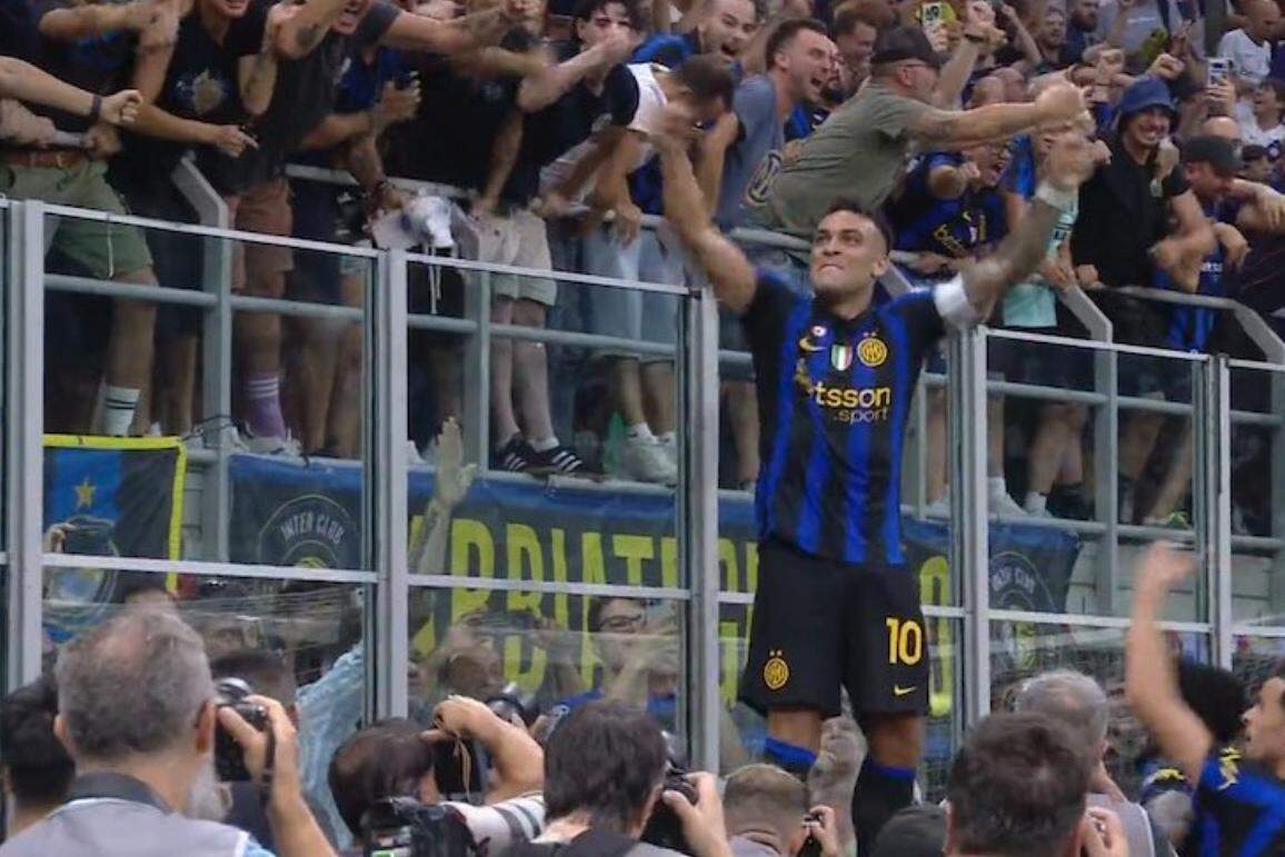 A partida colocou frente a frente os dois últimos campeões italianos