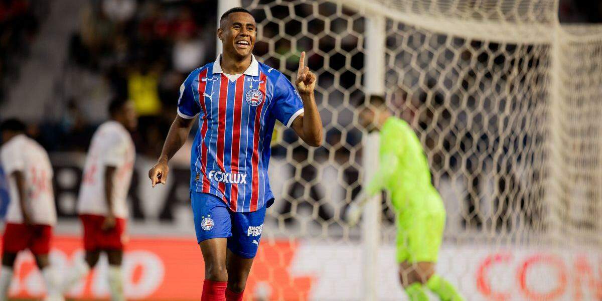 Bahia venceu o Bragantino de virada