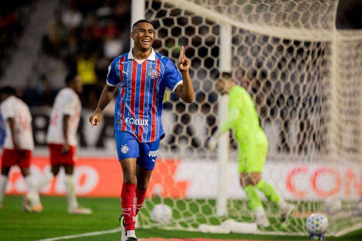 Bahia venceu o Bragantino de virada