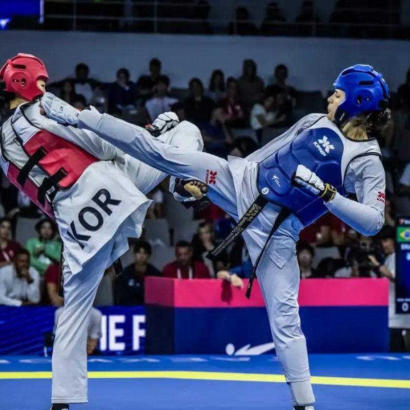 Paulista de 23 anos venceu o Grand Prix de Muju (Coreia do Sul), seguindo hegemônica na categoria até 57 quilos