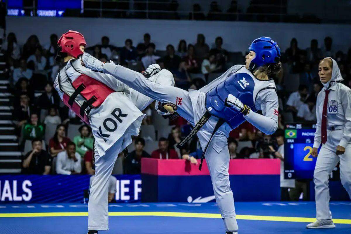 Paulista de 23 anos venceu o Grand Prix de Muju (Coreia do Sul), seguindo hegemônica na categoria até 57 quilos
