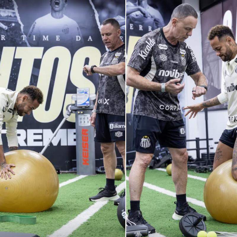 Neymar deve desfalcar o Santos por até dois meses