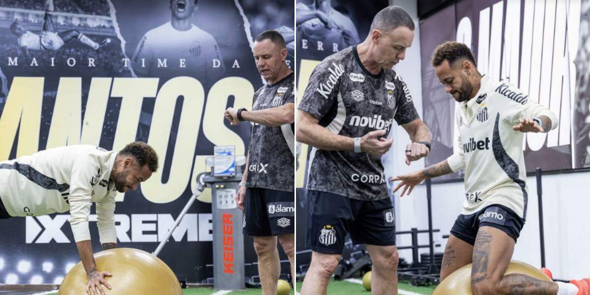 Neymar deve desfalcar o Santos por até dois meses