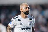 Gabigol é a esperança do Santos no jogo de ida diante do Atlético-MG