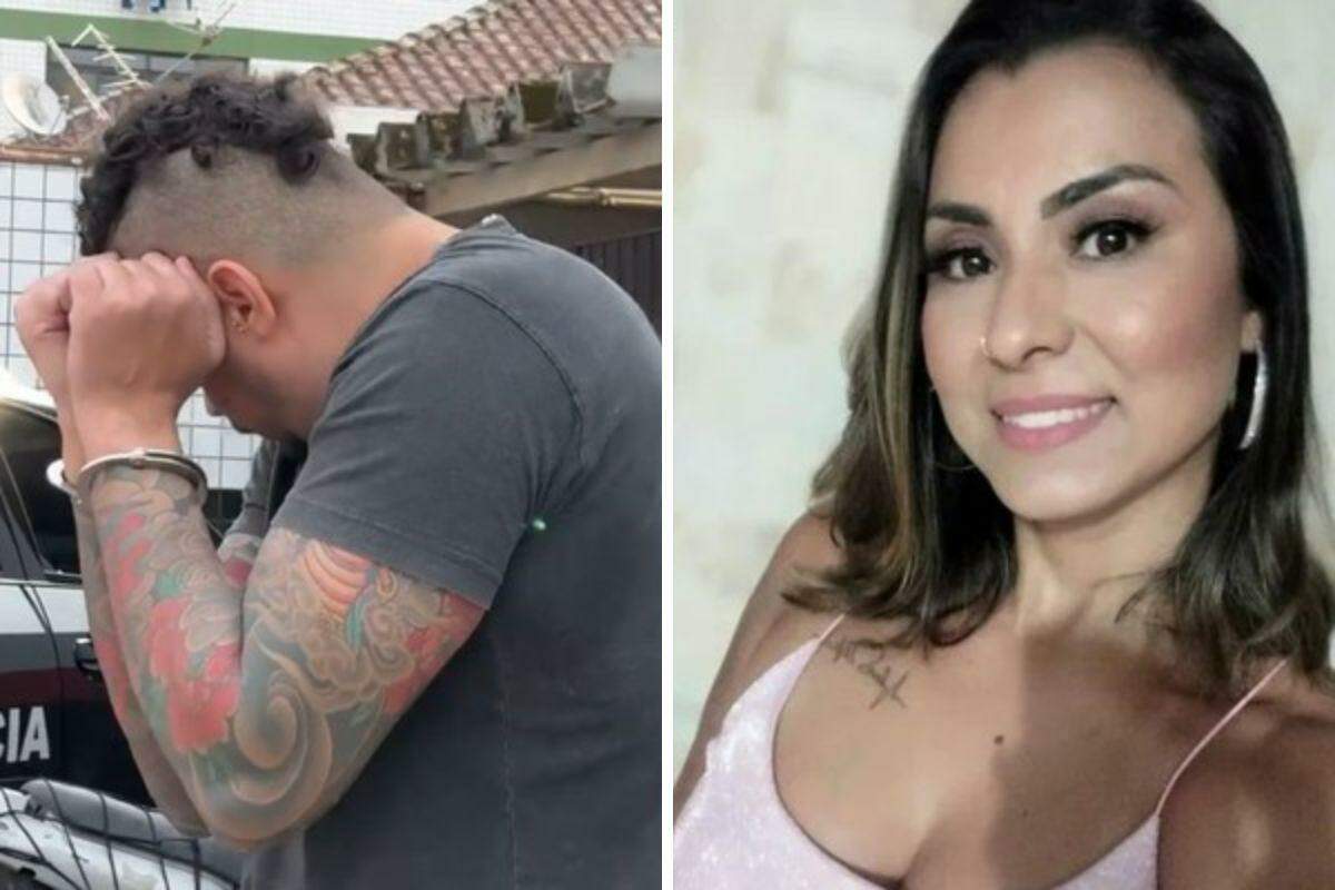 Felipe Alves de Souza Lima está sendo julgado no Fórum de Cubatão pelo feminicídio de Ana Flávia Pereira de Oliveira