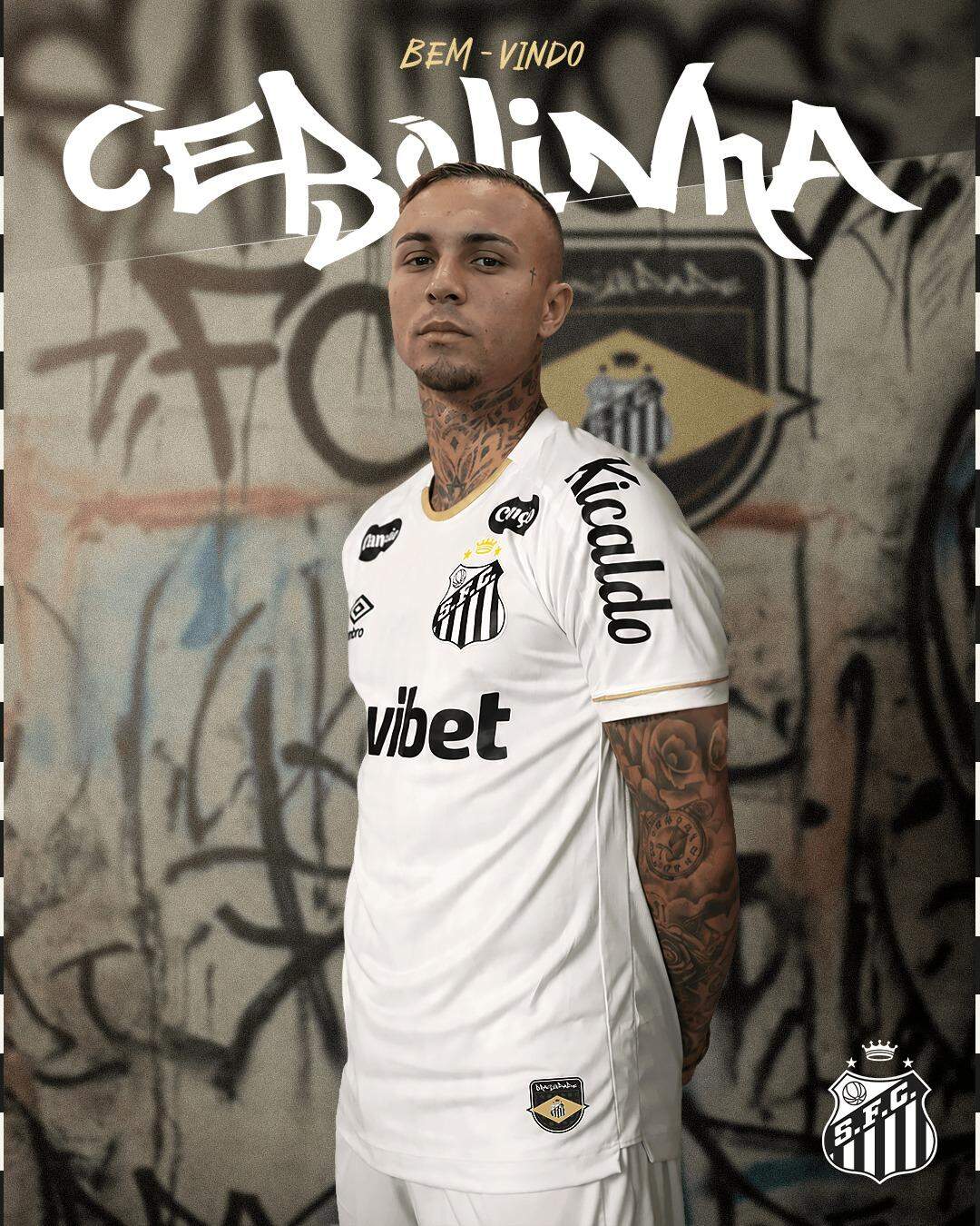 O atacante Everton Cebolinha chega como o quarto reforço do Santos da atual janela de transferências