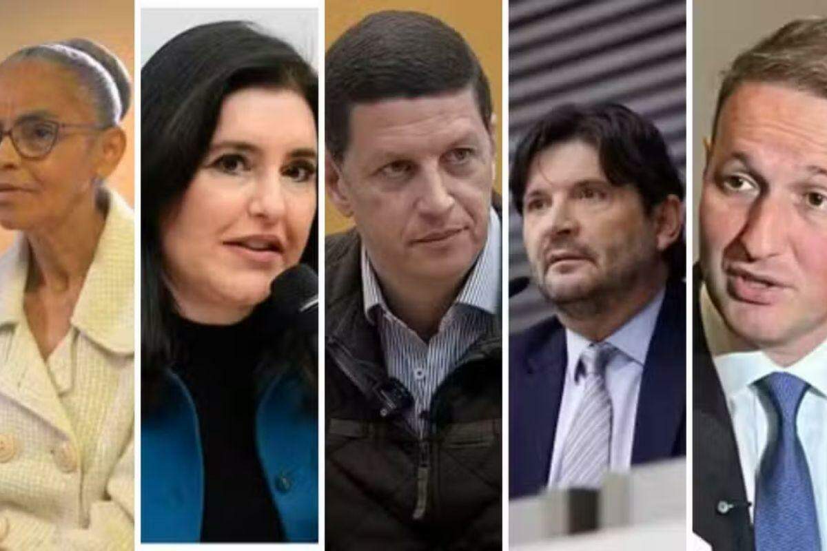 Debate em SP: Salles associa Prado ao PT, e Tebet e Marina fazem tabelinha