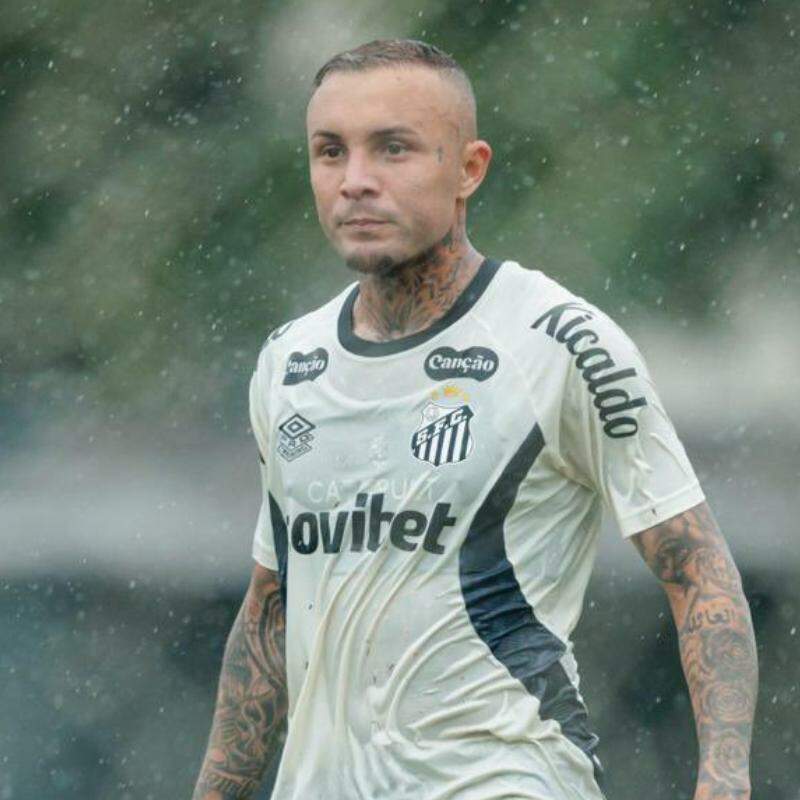 Everton Cebolinha foi apresentado no Santos nesta quinta-feira (10)