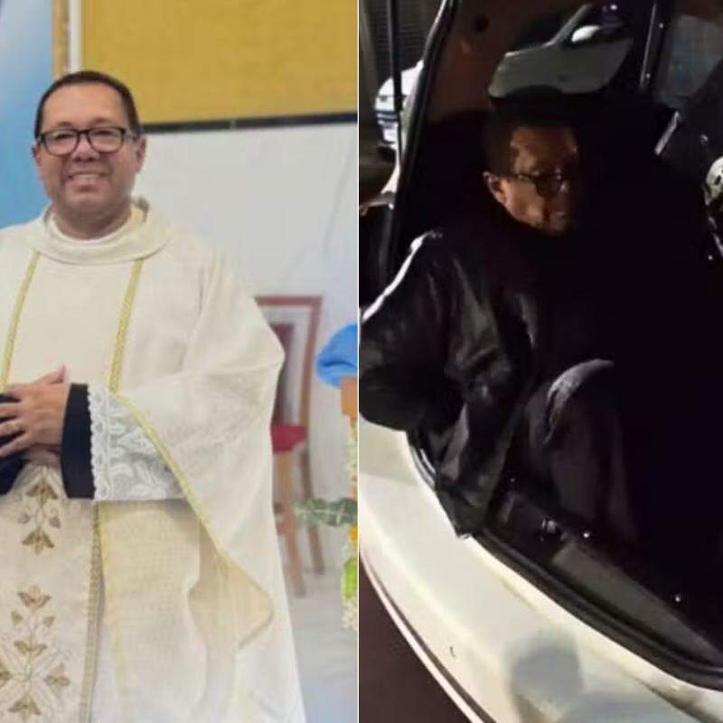 Padre Jucelino de Oliveira, de 58 anos, foi preso no último dia 4 em Praia Grande