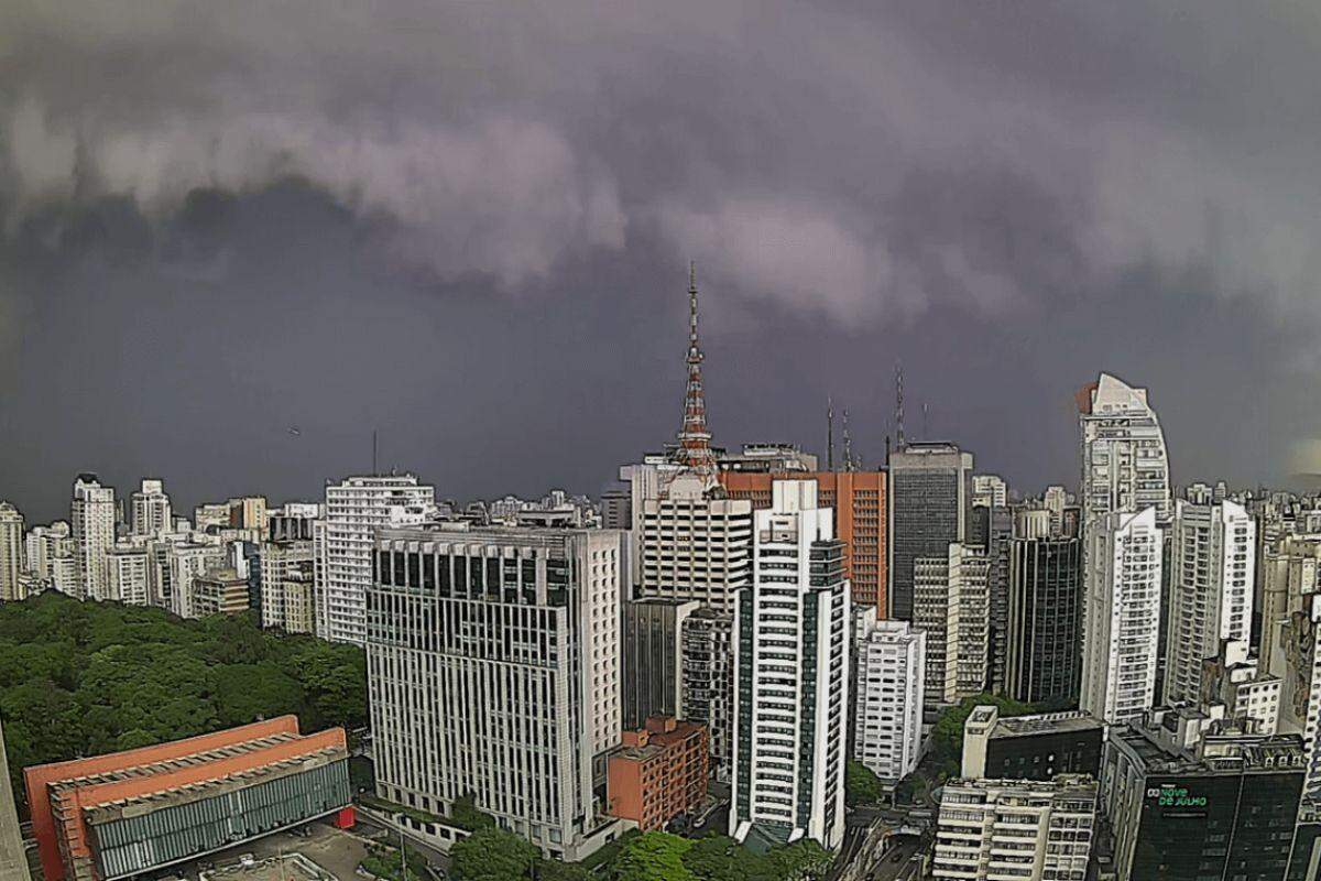 Madrugada de fortes chuvas em SP teve ventos de até 92,6 km/h, alagamentos e deslizamentos