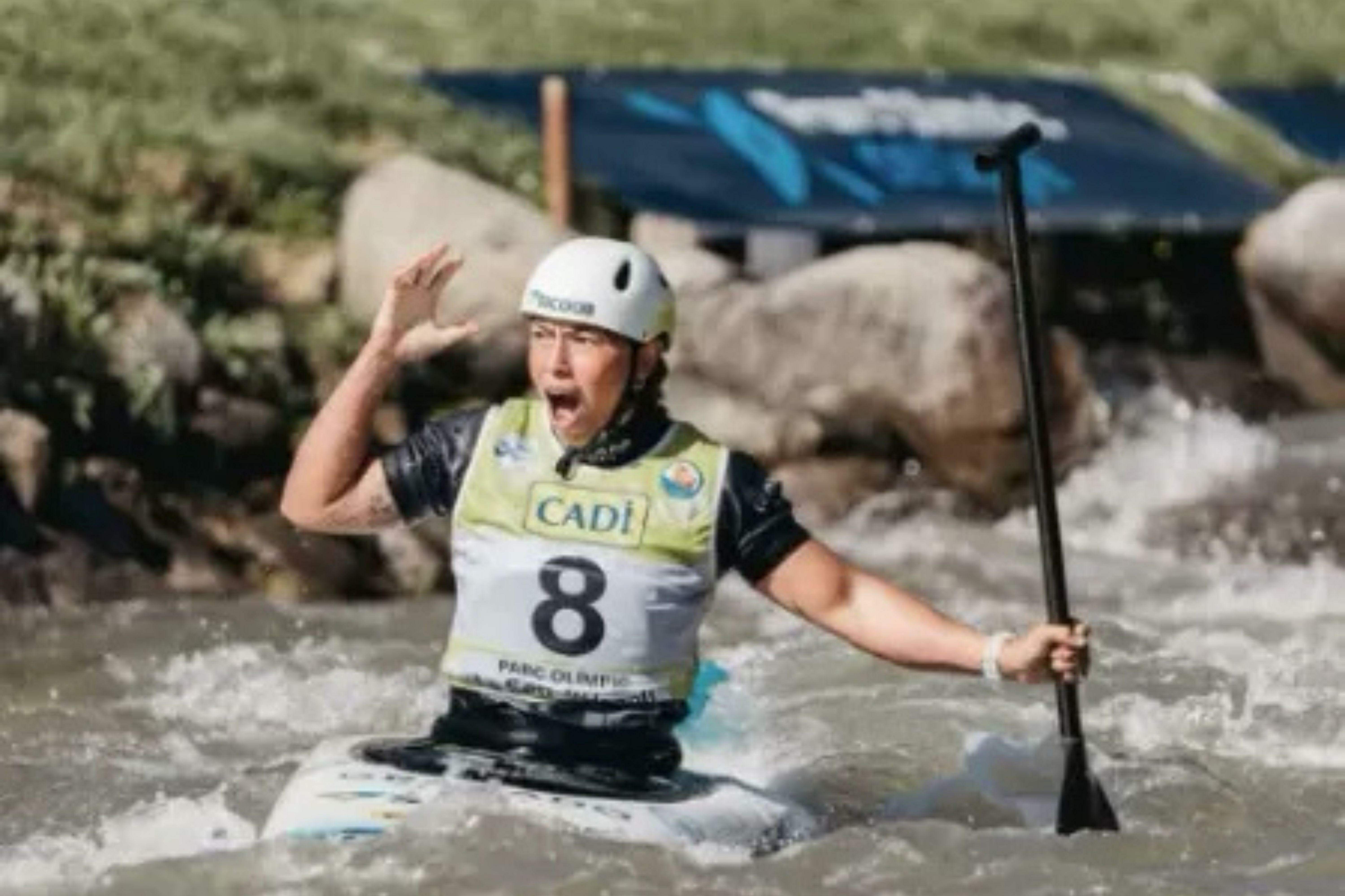 Ana Sátila conquista medalha de ouro na Copa do Mundo de canoagem slalom