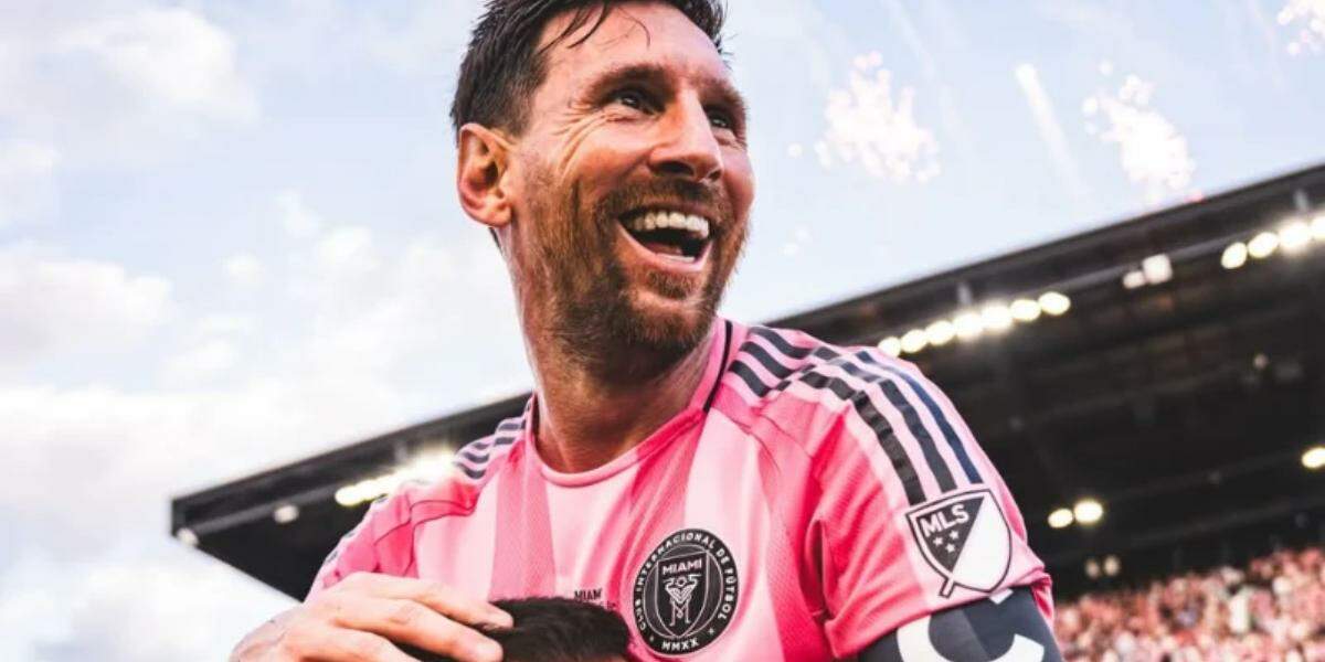 Messi marca golaço em empate do Inter Miami pela MLS