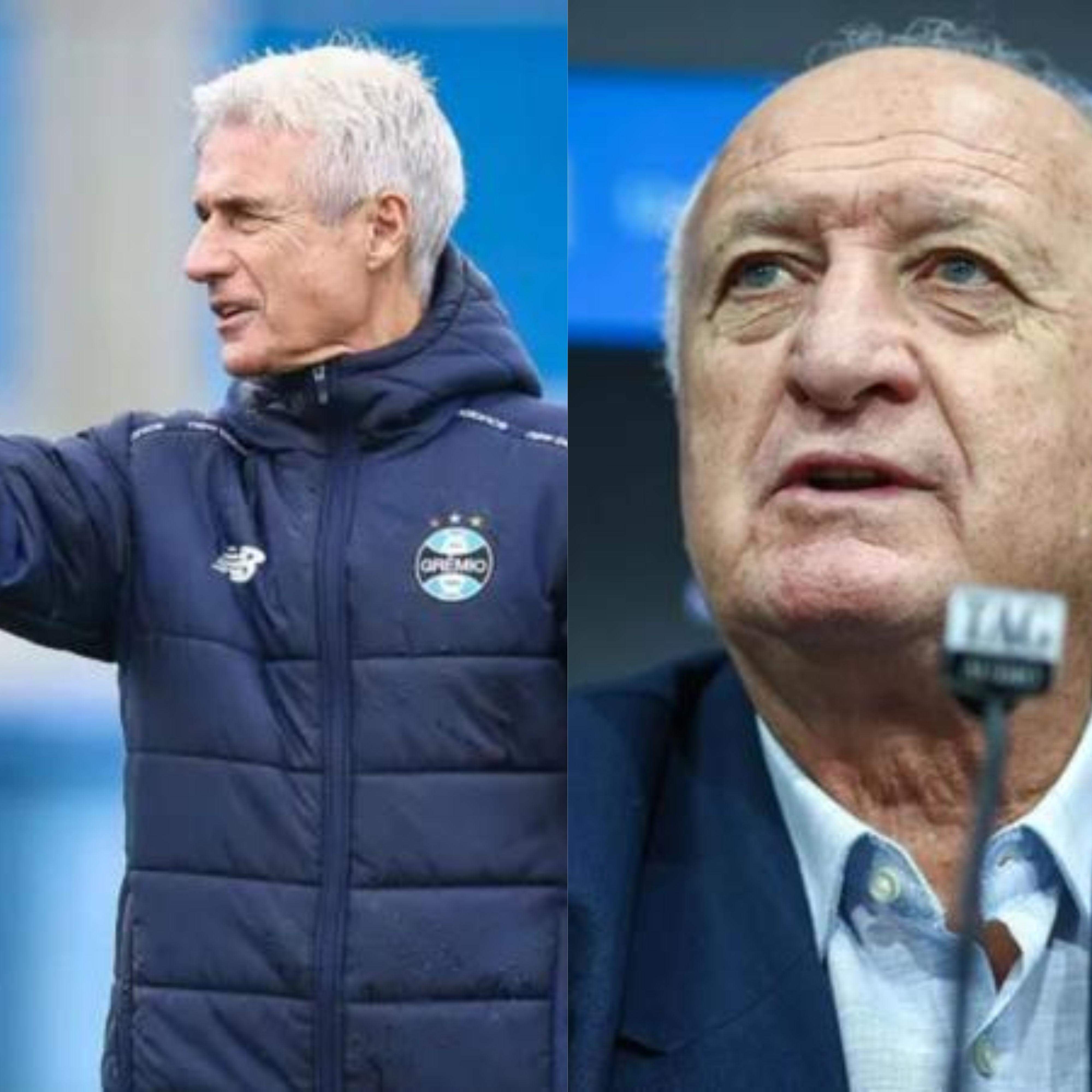 Grêmio demite Luís Castro após sequência ruim do Brasileirão; Felipão assume interinamente