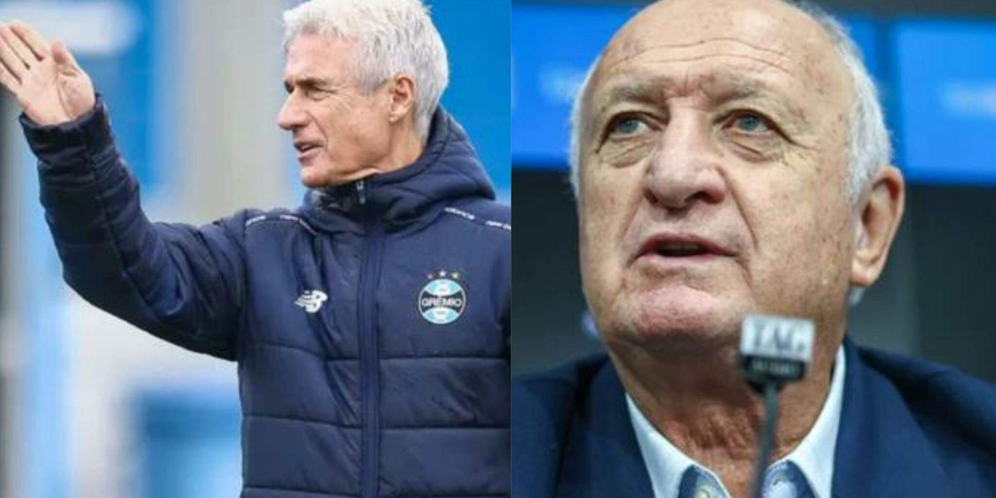 Grêmio demite Luís Castro após sequência ruim do Brasileirão; Felipão assume interinamente