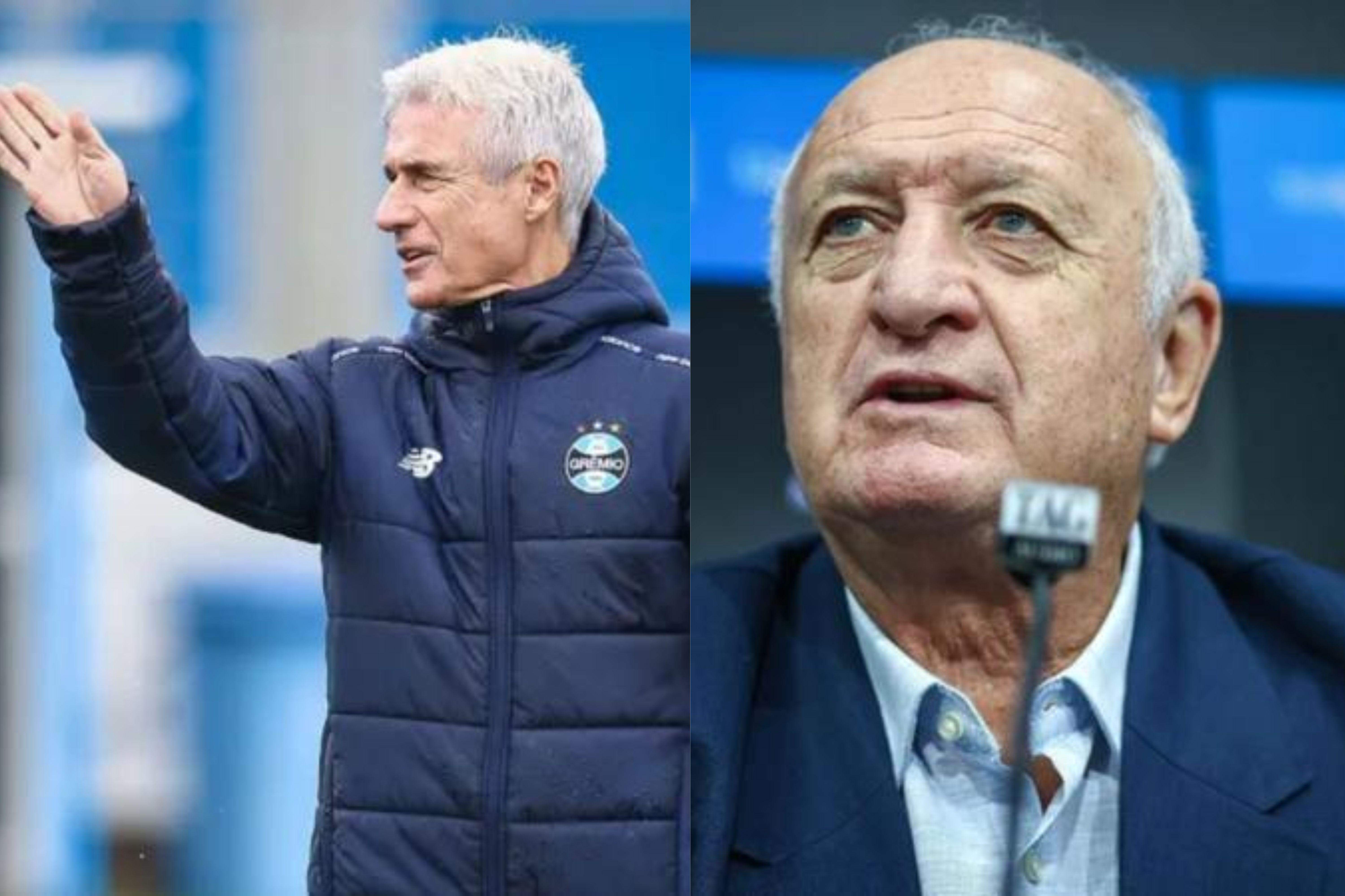 Grêmio demite Luís Castro após sequência ruim do Brasileirão; Felipão assume interinamente