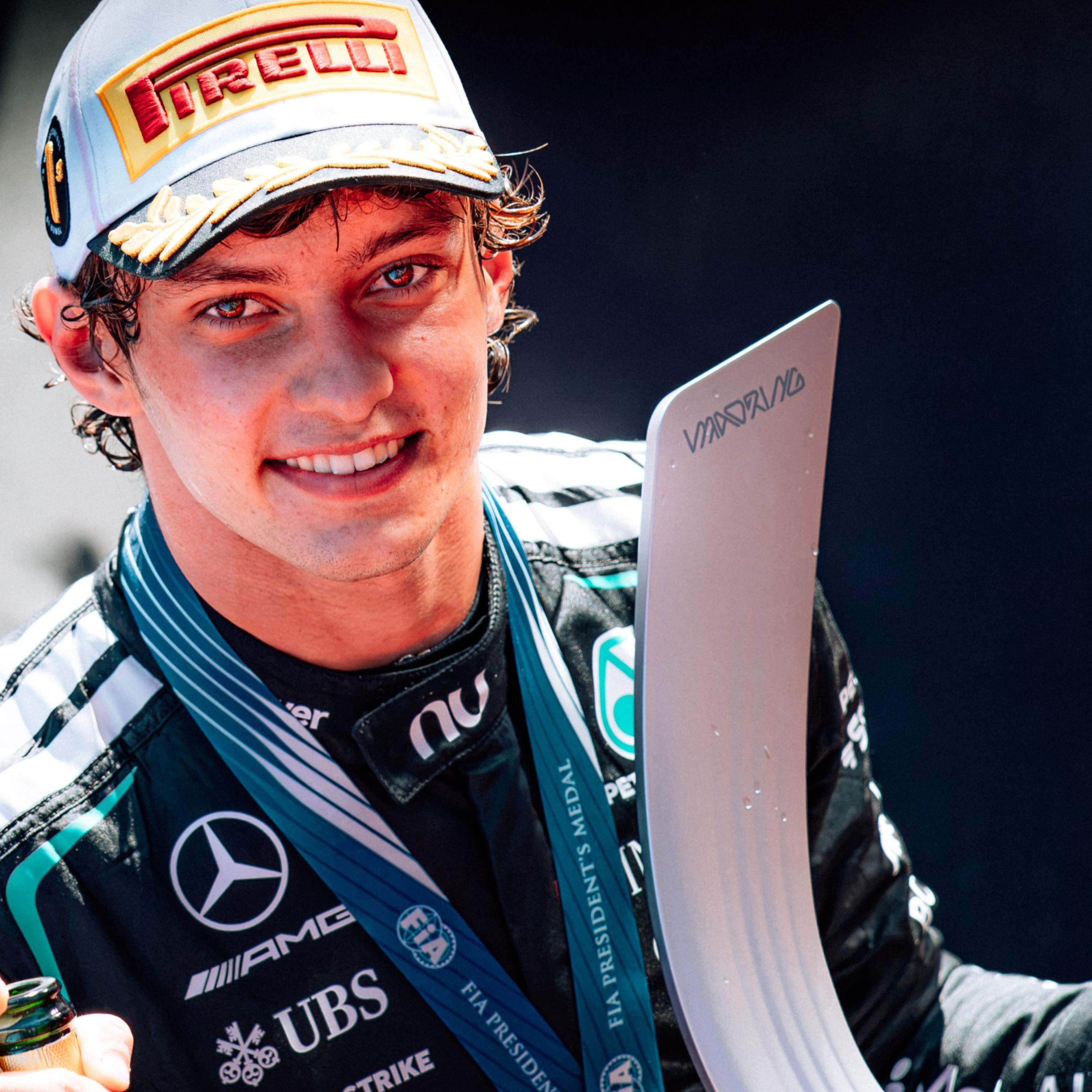 Antonelli ganha terceiro GP seguido e se torna primeiro vencedor em Madring; Bortoleto é o 13º