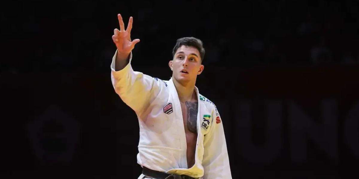 Guilherme Schimidt é ouro e país fecha Grand Slam de judô com 3 pódios