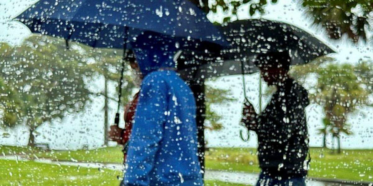 Segunda (14) deve ser o dia mais chuvoso da semana na Baixada Santista, segundo o Climatempo