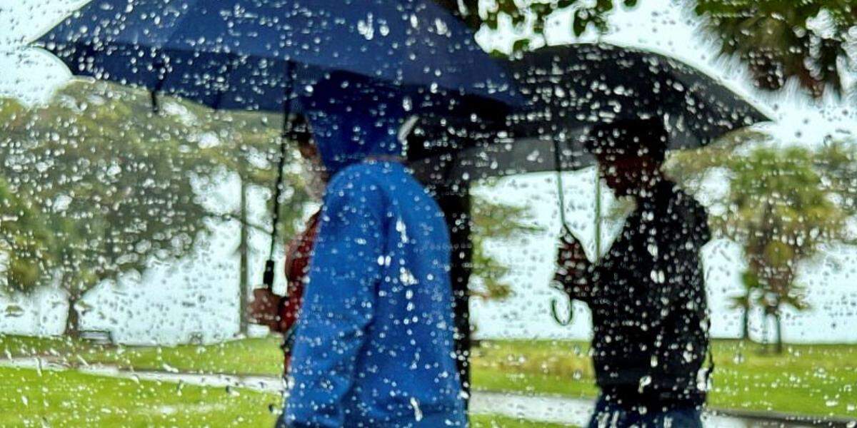 Segunda (14) deve ser o dia mais chuvoso da semana na Baixada Santista, segundo o Climatempo