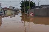 Região de Eldorado está totalmente tomada pela água