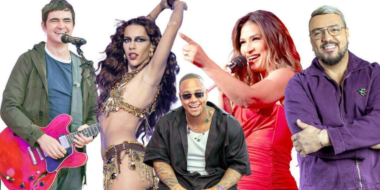 Do rock ao pop, passando por sertanejo e pagode, tem atrações para todos os gostos e idades na agenda anunciada em evento nesta terça-feira (15)