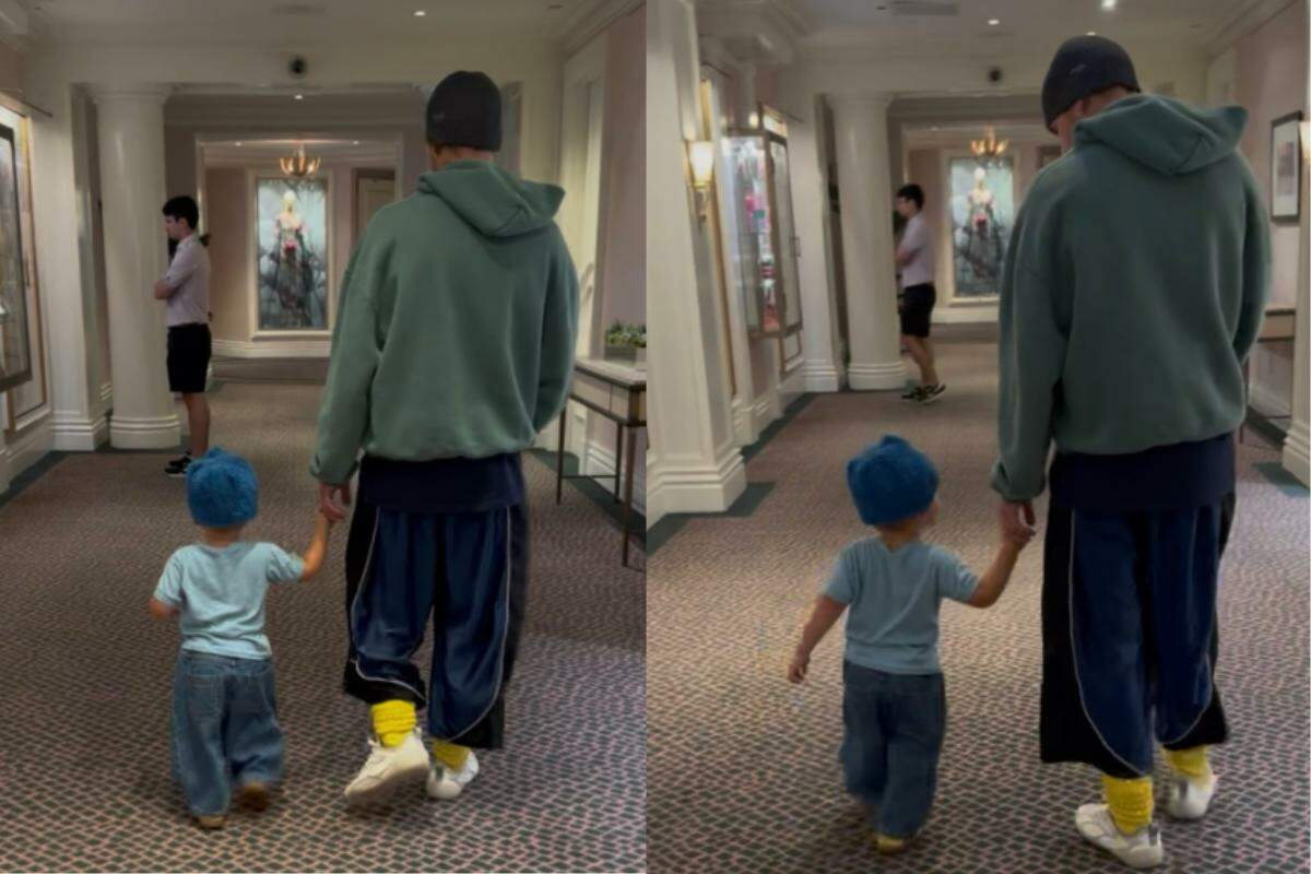 Nos comentários da postagem, fãs expressaram carinho e destacaram a semelhança entre os dois