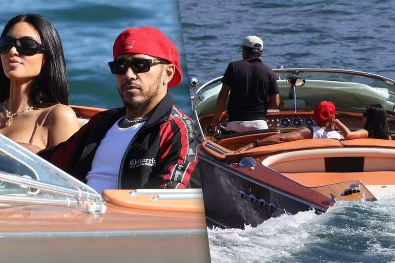 Segundo o fotógrafo que fez o registro de Kim Kardashian e Lewis Hamilton, o passeio durou duas horas e percorreu áreas famosas da região italiana