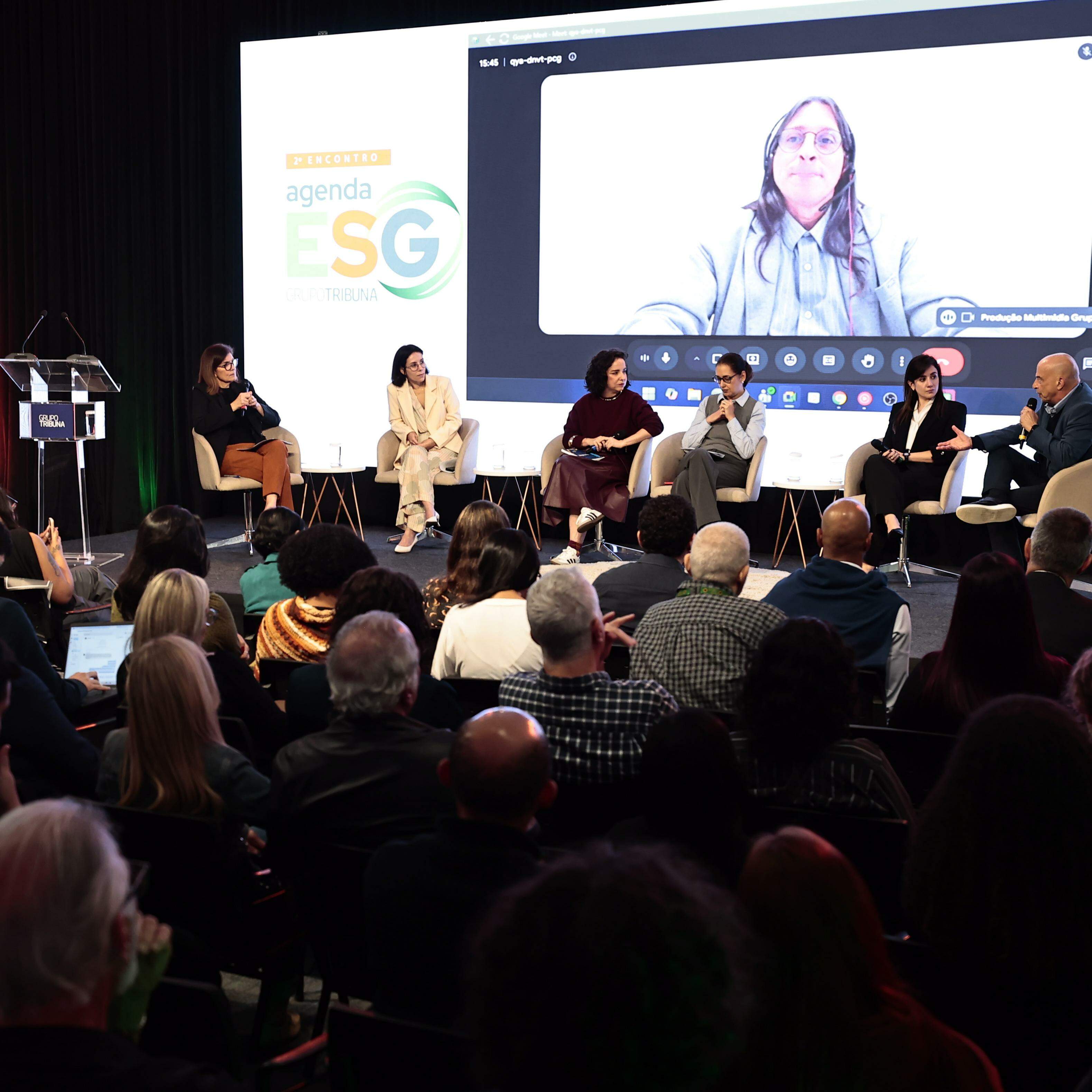 O debate, realizado no Grupo Tribuna, aconteceu nesta quarta-feira (16) pelo projeto Agenda ESG