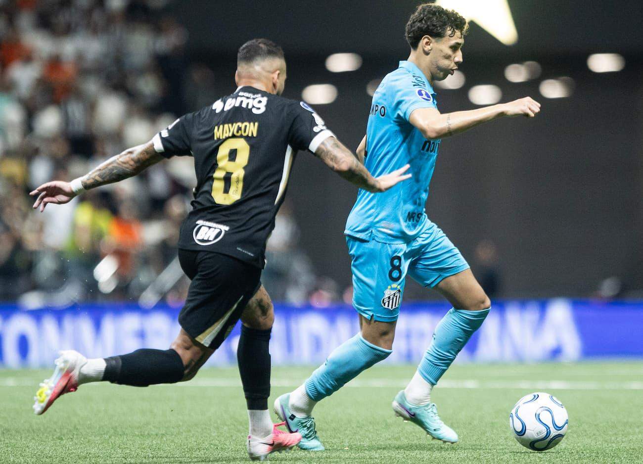 O Santos, de Gabriel Bontempo, vai ter que mostrar poder de reação após a eliminação na Copa Sul-Americana